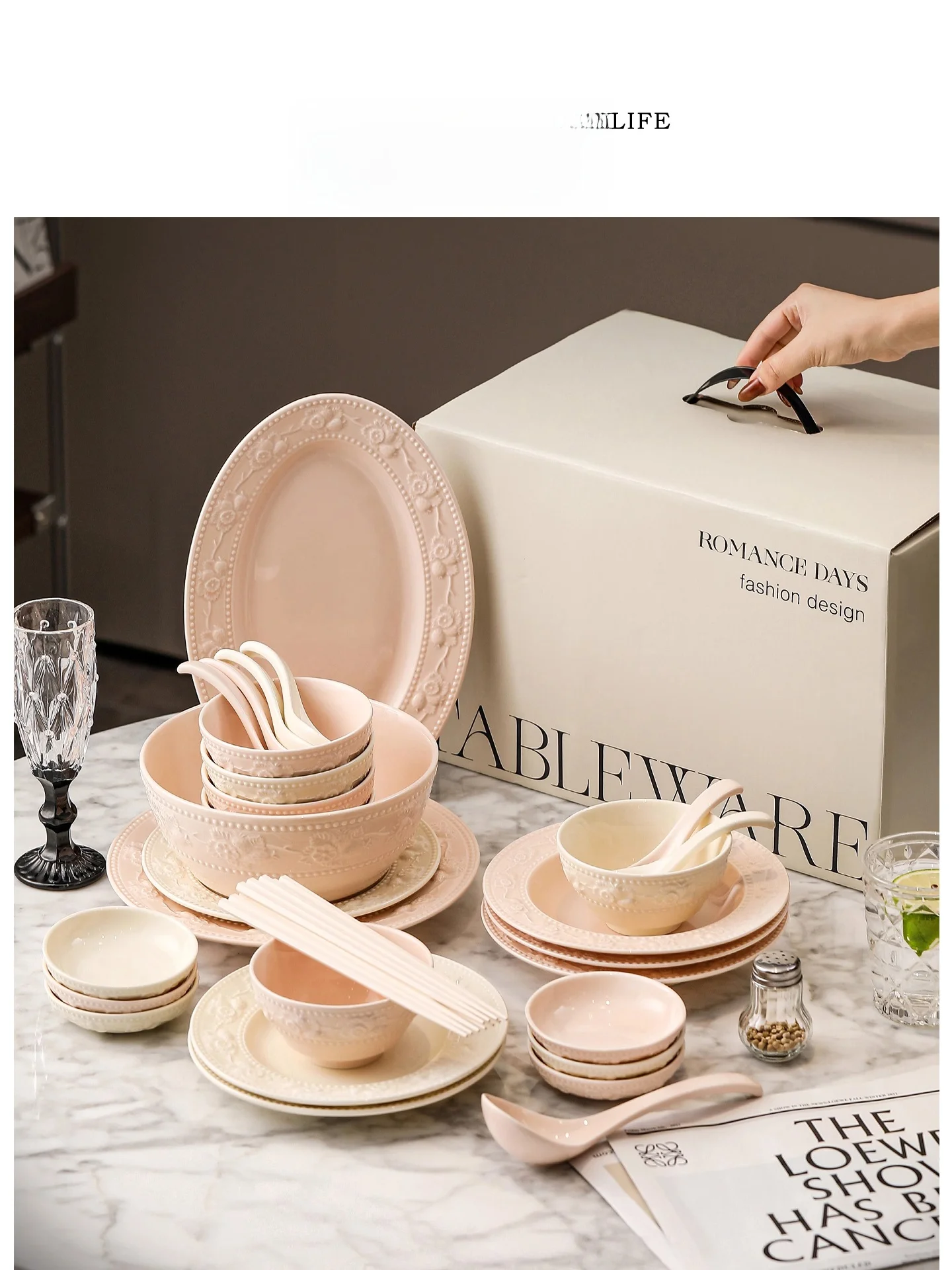 Tlife Berry Cerc Bowl Set Luxury Underglaze Dinnerware Set Gift Box Wild Berries Cry Sle Color for Daily Use
Tlife Berry Cerc Bowl Set Luxury Underglaze Dinnerware Set Gift Box Wild Berries Cry Sle Color for Daily Use