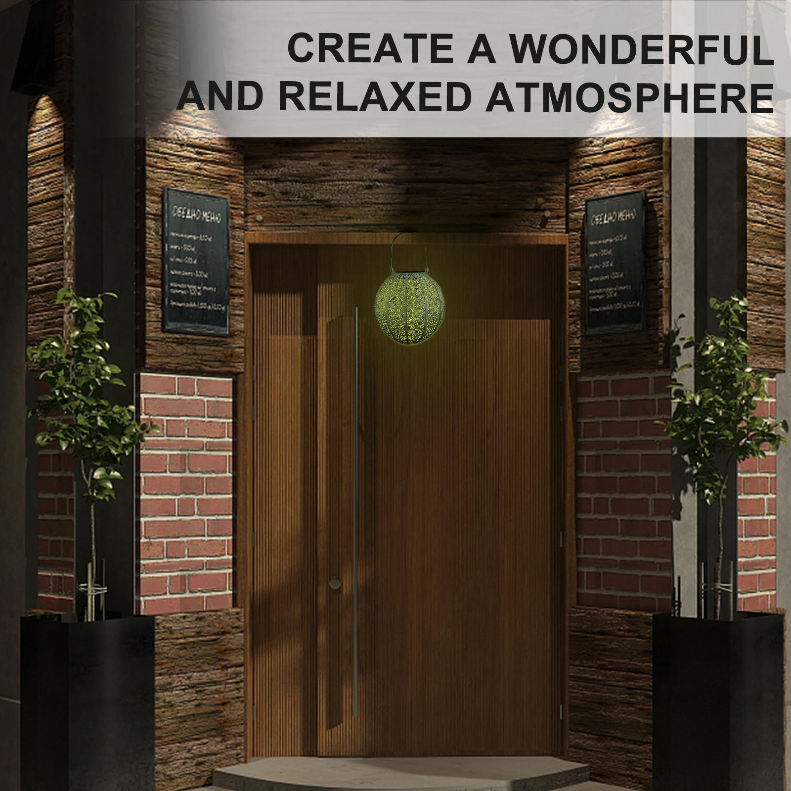 1pc Iron Art Solar Lantern Outdoor Garden Decorative Light Durable Led Solar Lamp For Yard Fence Stairs Driveway Passage
1pc Iron Art Solar Lantern Outdoor Garden Decorative Light Durable Led Solar Lamp For Yard Fence Stairs Driveway Passage