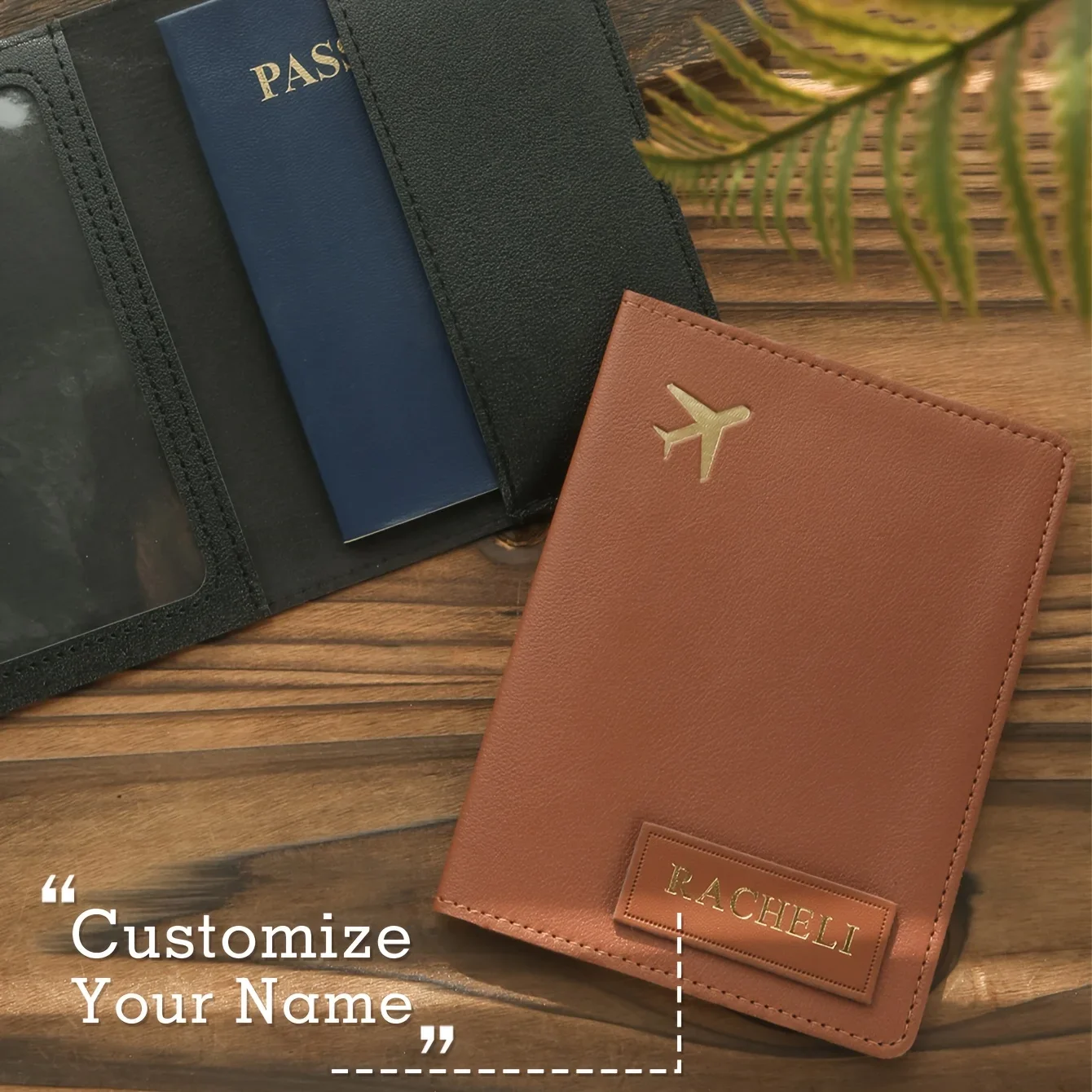 1PCS Custom Hot Stamping Name Passport Holder Customized Name Leather Passport Cover Customize Handmade Elegant Document Card
1PCS Custom Hot Stamping Name Passport Holder Customized Name Leather Passport Cover Customize Handmade Elegant Document Card