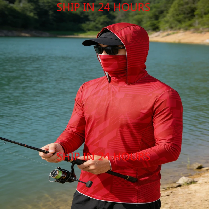 2026 Fishing Shirts Long Sleeve Hoodie UPF 50+ T-shirt Tops Sun Protection Jersey Men's Face Mask Fishing Clothes
2026 Fishing Shirts Long Sleeve Hoodie UPF 50+ T-shirt Tops Sun Protection Jersey Men's Face Mask Fishing Clothes