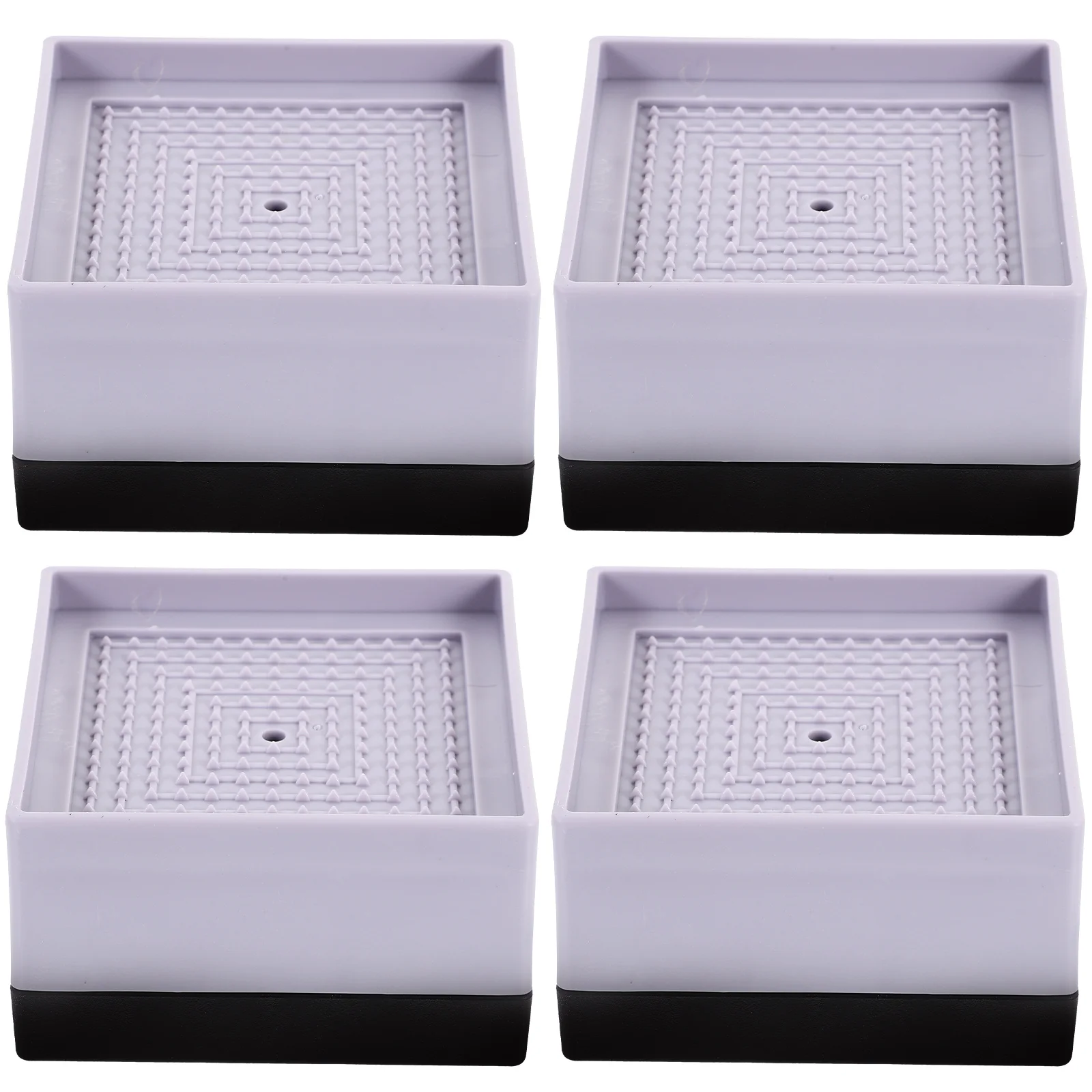 4 Pcs Non-slip Booster Pad Elderly Dorm Bed Risers Heavy Duty niture Leg Lifts Lifter for Blocks Table 
4 Pcs Non-slip Booster Pad Elderly Dorm Bed Risers Heavy Duty niture Leg Lifts Lifter for Blocks Table
