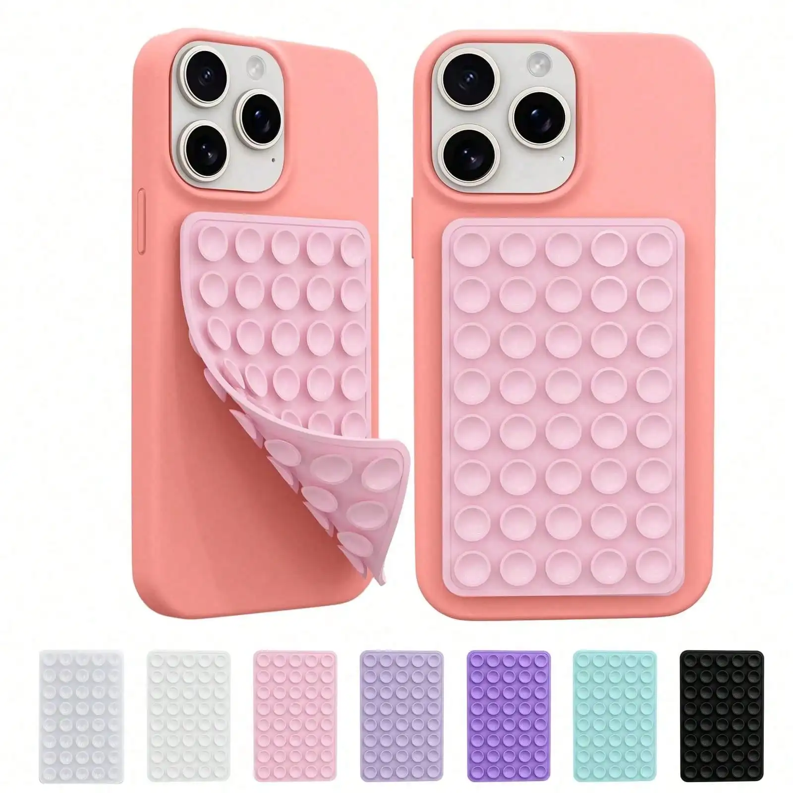 1pc Silicone Suction Cup Phone Case Stand, Octobuddy Brand Sticky Phone Holder, Suitable For Halloween, Christmas And Other Holidays, Can Be Given As A Gift
1pc Silicone Suction Cup Phone Case Stand, Octobuddy Brand Sticky Phone Holder, Suitable For Halloween, Christmas And Other Holidays, Can Be Given As A Gift