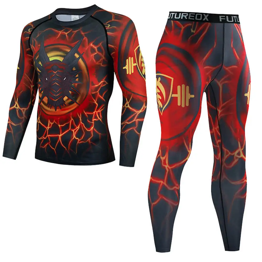 Men's Muay Thai Men MMA Kickboxing Sport Suit BJJ Rashguard T Shirts Rash Guard Fitness Tracksuit Boxing Jersey Running Set 20
Men's Muay Thai Men MMA Kickboxing Sport Suit BJJ Rashguard T Shirts Rash Guard Fitness Tracksuit Boxing Jersey Running Set 20