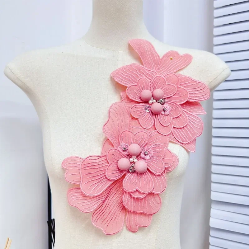 New Fabric Embroidered Large Flower Brooch Pins for Women Fashion Wedding Dress Corsage Exaggerated Badge Clothing Accessories
New Fabric Embroidered Large Flower Brooch Pins for Women Fashion Wedding Dress Corsage Exaggerated Badge Clothing Accessories