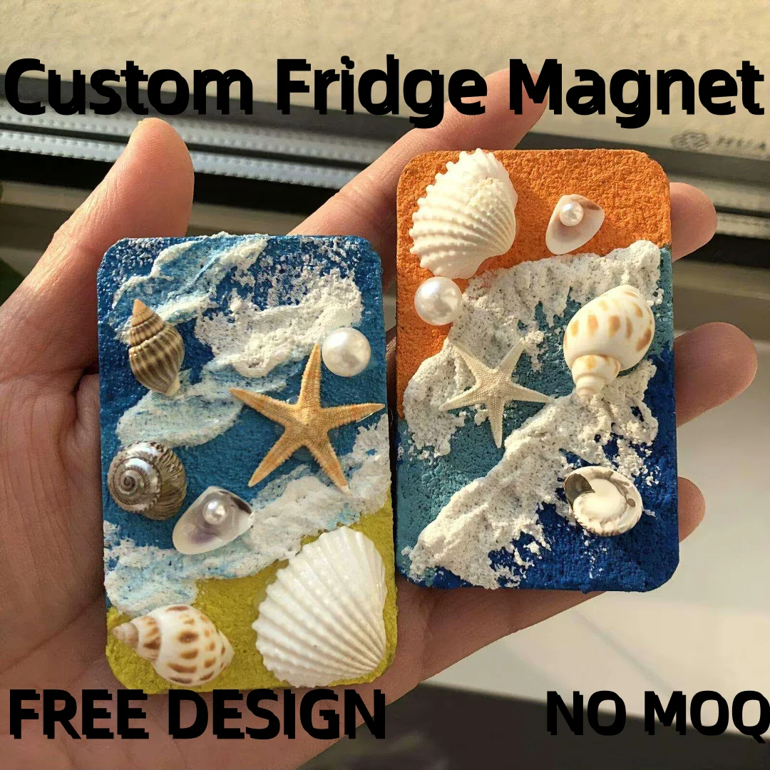 Custom Ocean Theme Seashell Fridge Magnet DIY Handmade Beach Style Refrigerator Sticker 3D Resin Home Decoration Souvenir Gift
Custom Ocean Theme Seashell Fridge Magnet DIY Handmade Beach Style Refrigerator Sticker 3D Resin Home Decoration Souvenir Gift
