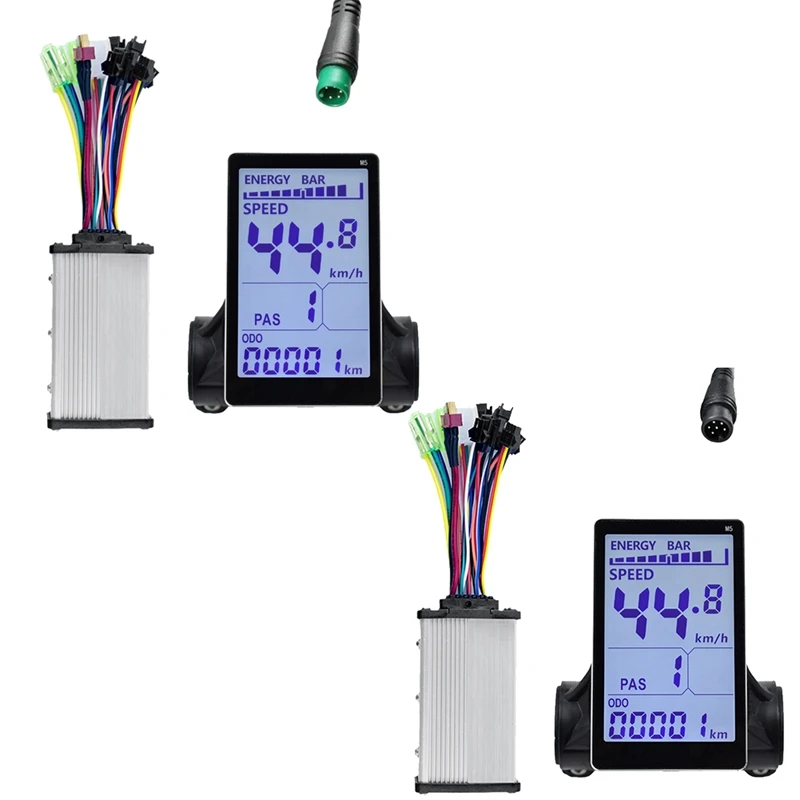M5 Electric Bike LCD Display+36V 350W Sine Wave Controller E Scooter LCD Panel Screen For Mountain Electric Bike Parts (6PIN)
M5 Electric Bike LCD Display+36V 350W Sine Wave Controller E Scooter LCD Panel Screen For Mountain Electric Bike Parts (6PIN)