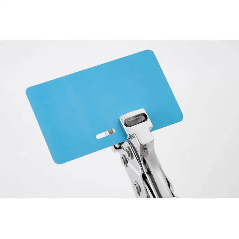 3-in-1 Membership Card Paper Puncher Plastic Metal Round Square Hole Punch Pliers Corner Rounder with Hole Puncher for Cards
3-in-1 Membership Card Paper Puncher Plastic Metal Round Square Hole Punch Pliers Corner Rounder with Hole Puncher for Cards
