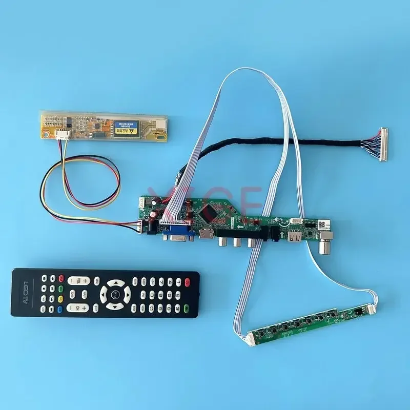 For LTN150U4 LQ150U1LW13 LQ150U1LW22 LCD Controller Card 1CCFL 30 Pin LVDS 1600*1200 TV Analog Kit DIY Screen VGA+HDMI+AV+USB+IR
For LTN150U4 LQ150U1LW13 LQ150U1LW22 LCD Controller Card 1CCFL 30 Pin LVDS 1600*1200 TV Analog Kit DIY Screen VGA+HDMI+AV+USB+IR