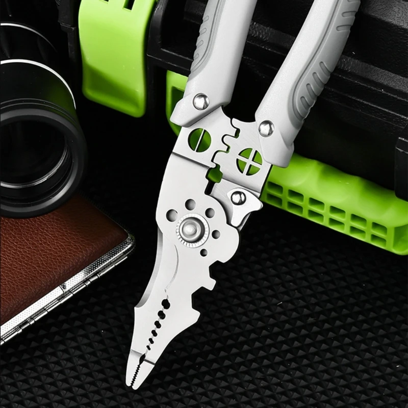 Professional Electrician Cable Stripper Wire Stripper Crimper Cable Cutter Plier
Professional Electrician Cable Stripper Wire Stripper Crimper Cable Cutter Plier