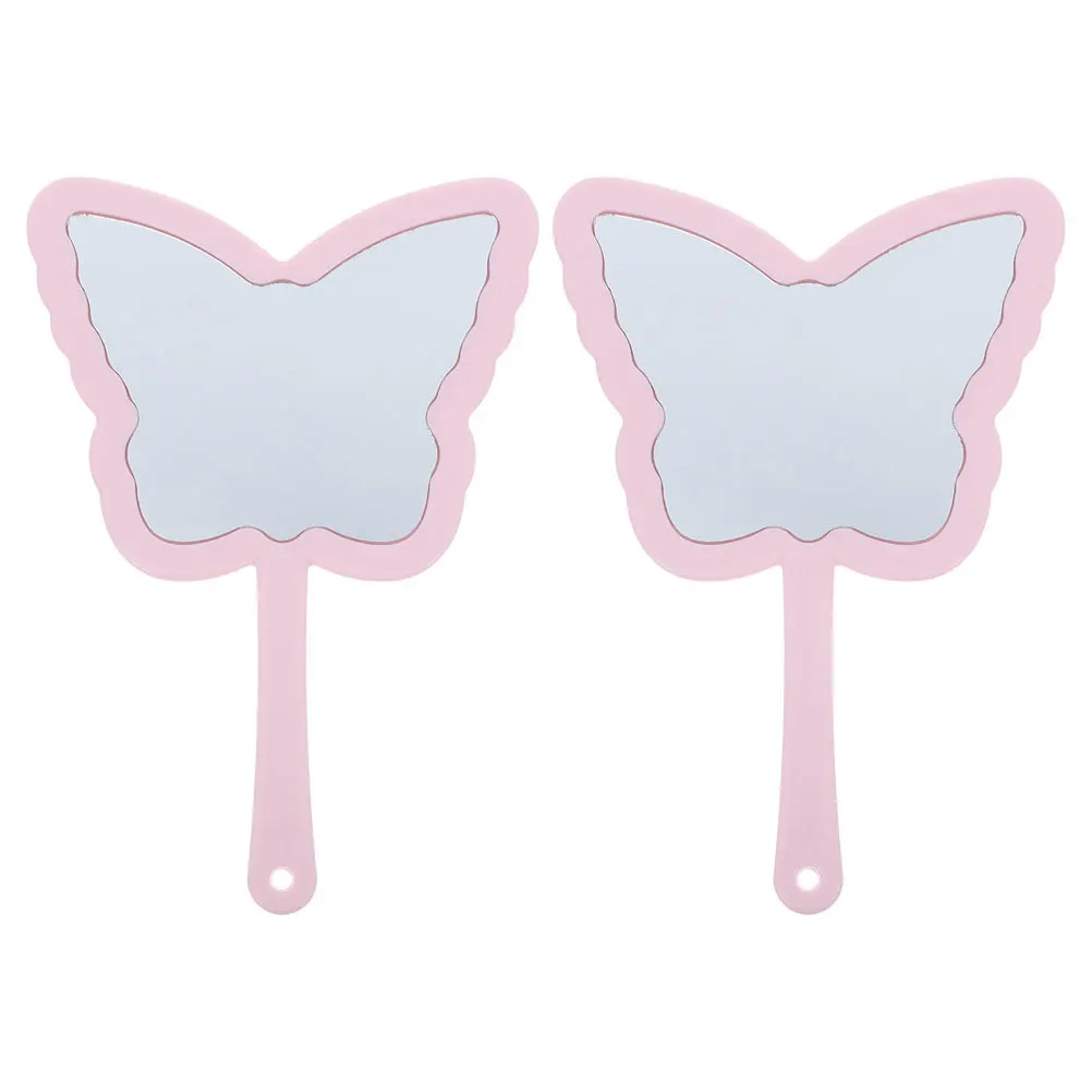 1Pair Travel Portable Handheld Makeup Mirror Butterfly Shape Small Lightweight Vanity Mirror Hand Held Mirrors
1Pair Travel Portable Handheld Makeup Mirror Butterfly Shape Small Lightweight Vanity Mirror Hand Held Mirrors
