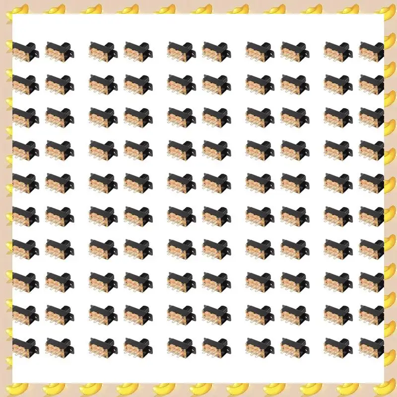 A45U 100 Pcs SS22F25-G7 2 Position DPDT 2P2T Panel Mount Mini Slide Switch Solder Lug
A45U 100 Pcs SS22F25-G7 2 Position DPDT 2P2T Panel Mount Mini Slide Switch Solder Lug