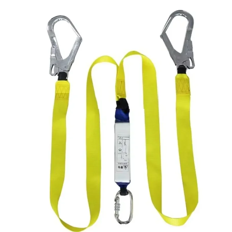 Double Hook Seat Belt with Rope Outdoor Fall Protection and Active Hook Buffer
Double Hook Seat Belt with Rope Outdoor Fall Protection and Active Hook Buffer