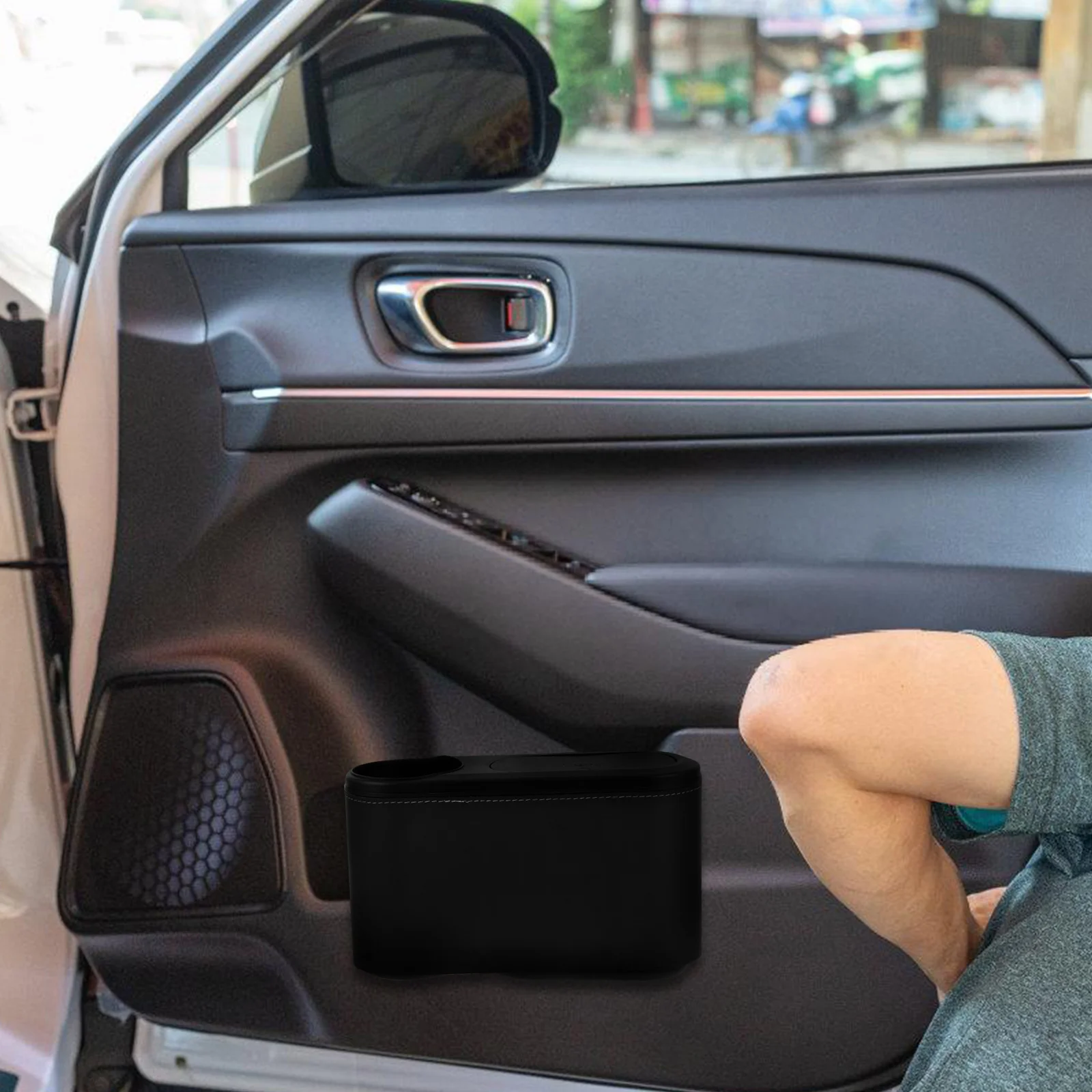 Trash Can Bin for Front Seat Garbage Storage Sleek Wear Resistant Multi Functional Keeps Car Tidy Black Color Car
Trash Can Bin for Front Seat Garbage Storage Sleek Wear Resistant Multi Functional Keeps Car Tidy Black Color Car