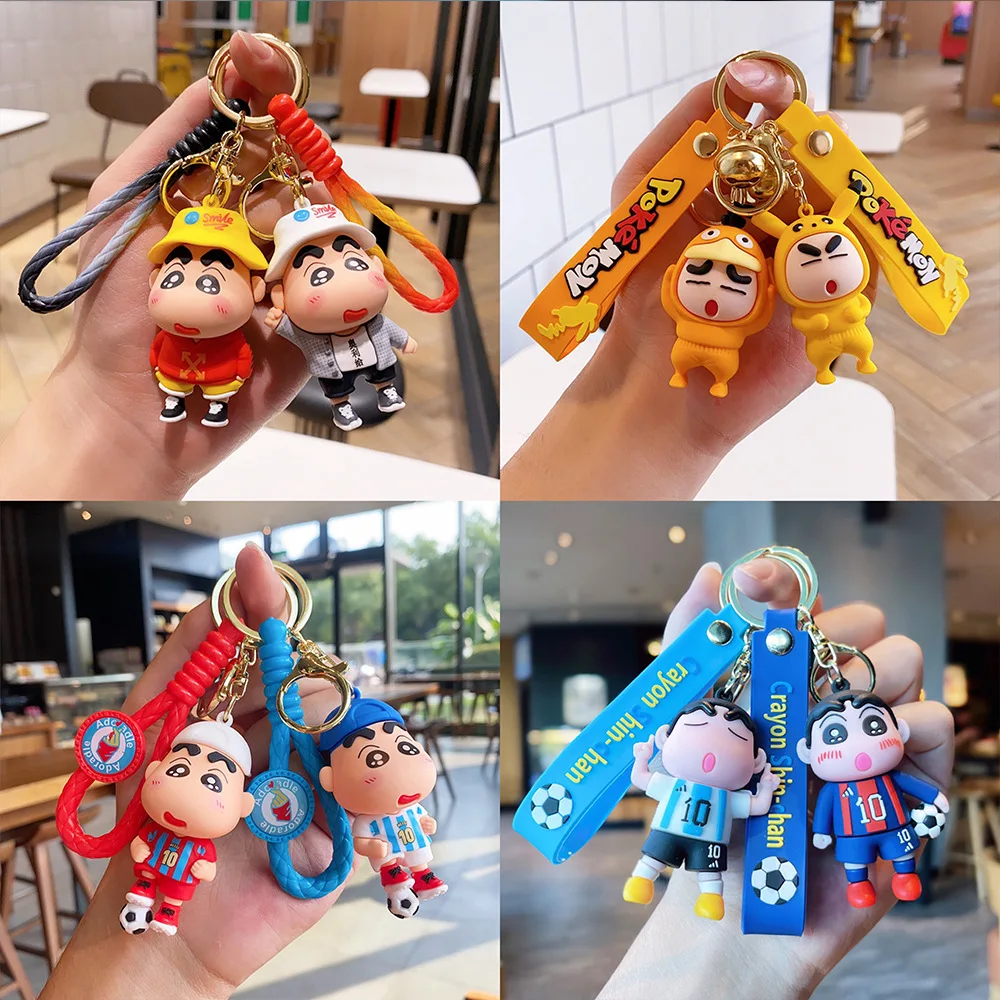 Cartoon Q-version Fun Soft Silicone Keychain Pendant Couple Creative Jewelry Bag Pendant Keychain Gift for Girlfriend's Birthday
Cartoon Q-version Fun Soft Silicone Keychain Pendant Couple Creative Jewelry Bag Pendant Keychain Gift for Girlfriend's Birthday