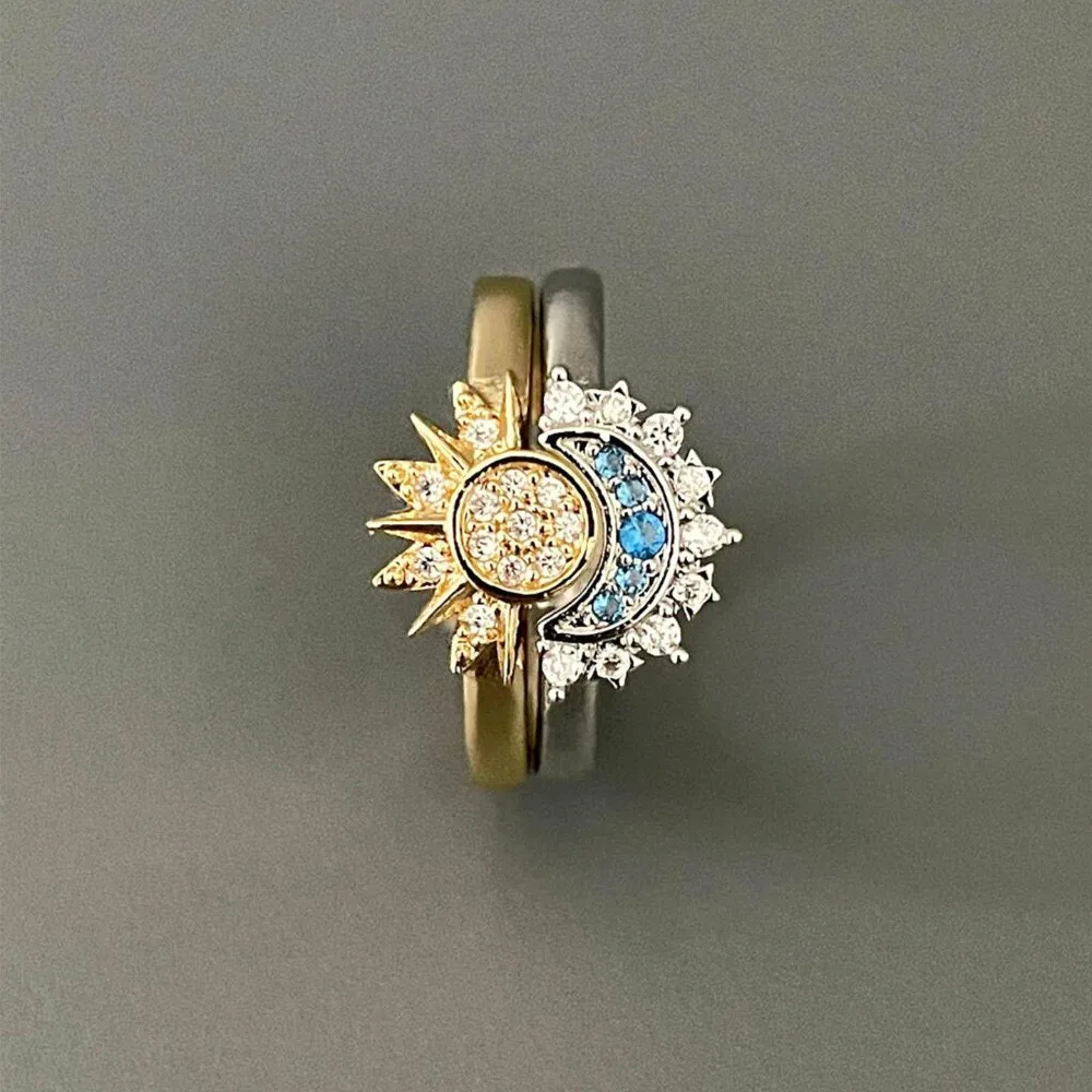 Vintage Vintage: Sun and The Moon Ring for Couples and Best Friends, High-end Ring Collectibles Back To School Anime Toys
Vintage Vintage: Sun and The Moon Ring for Couples and Best Friends, High-end Ring Collectibles Back To School Anime Toys