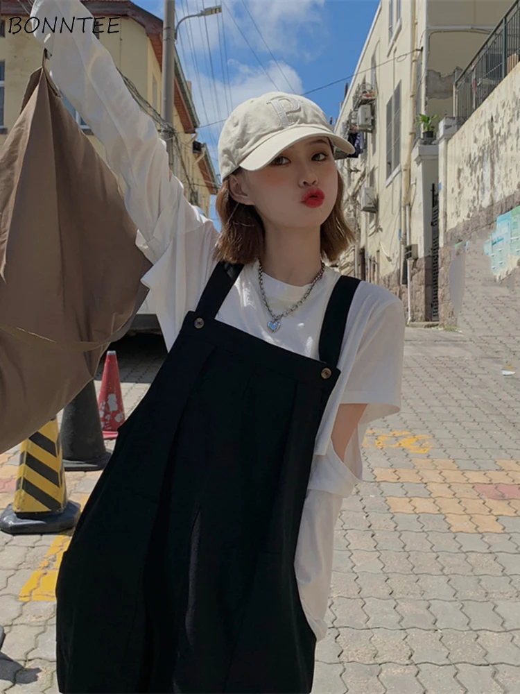 Jumpsuits Women Vintage Cargo Strap Fashion Streetwear Casual Basic All-match Japanese Style Harajuku Loose Spring Popular Chic
Jumpsuits Women Vintage Cargo Strap Fashion Streetwear Casual Basic All-match Japanese Style Harajuku Loose Spring Popular Chic