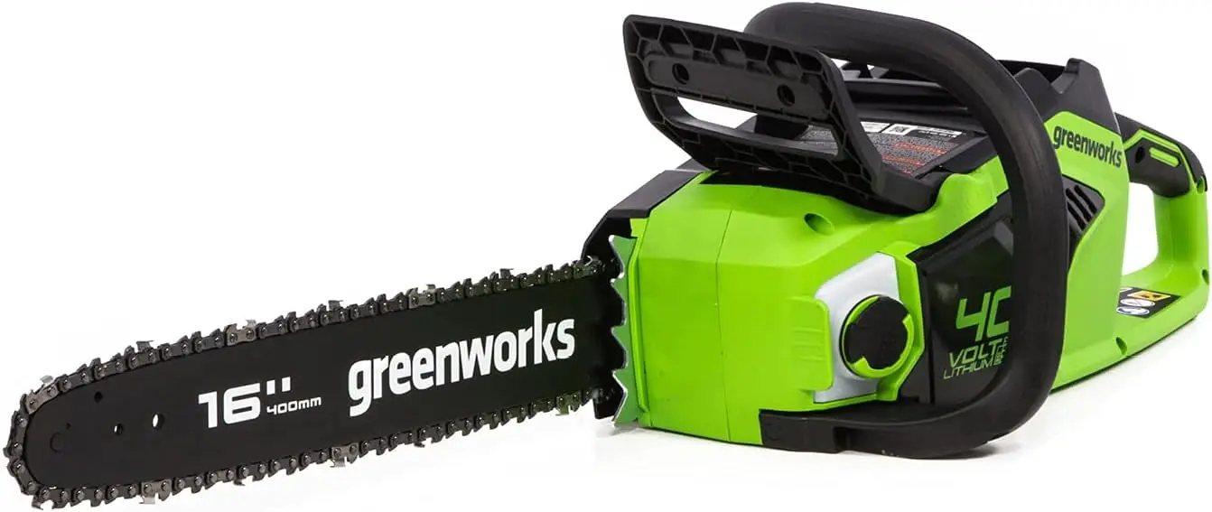 40V 16"" Brushless Cordless Chainsaw (Gen 2) (Great For Tree Felling, Limbing, Pruning, And Firewood / 75+ Compatible Tools),
40V 16"" Brushless Cordless Chainsaw (Gen 2) (Great For Tree Felling, Limbing, Pruning, And Firewood / 75+ Compatible Tools),