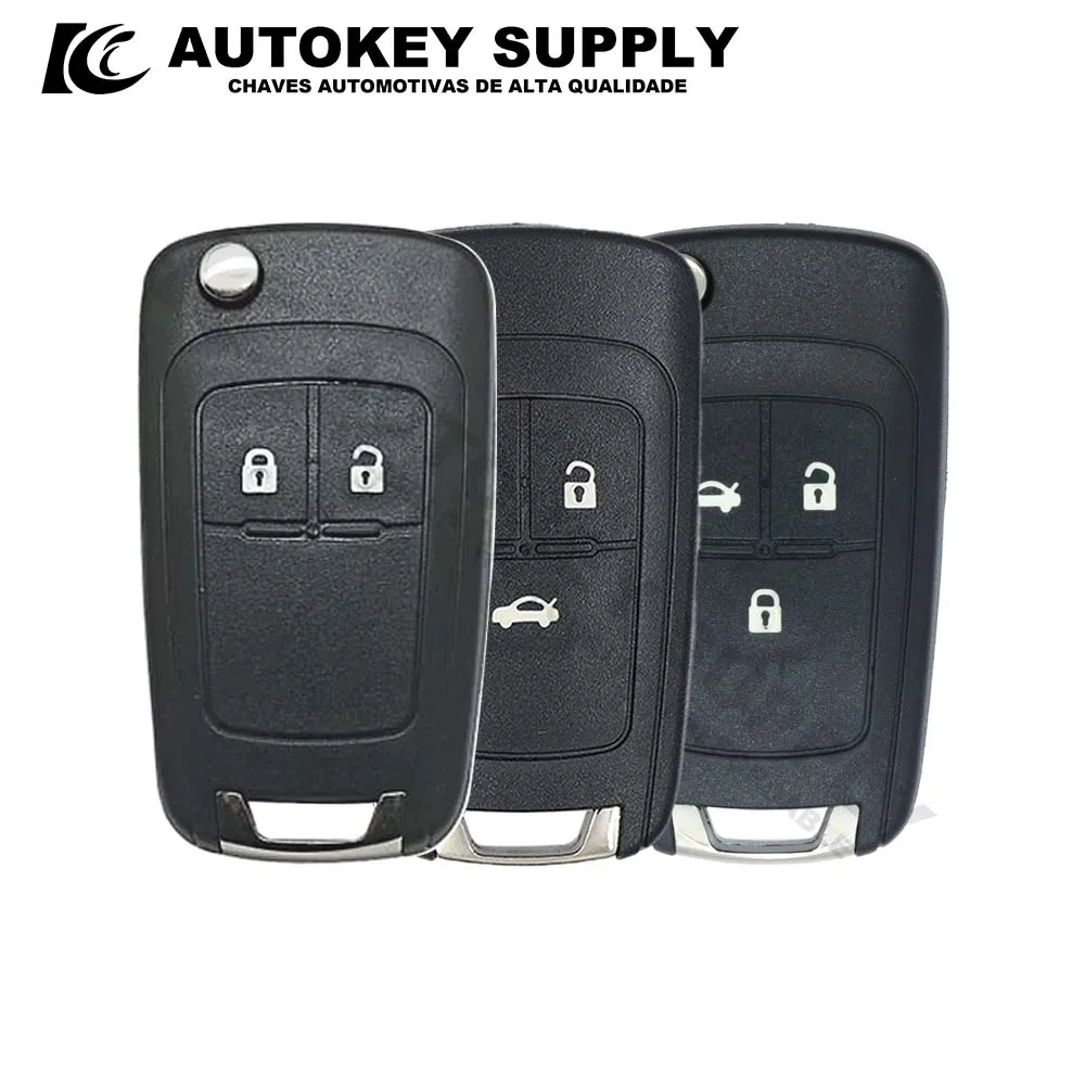 Autokeysupply Modified 2/3 Buttons Remote Flip Key with Blade - Right (Higher Quality) For Chevrolet
Autokeysupply Modified 2/3 Buttons Remote Flip Key with Blade - Right (Higher Quality) For Chevrolet
