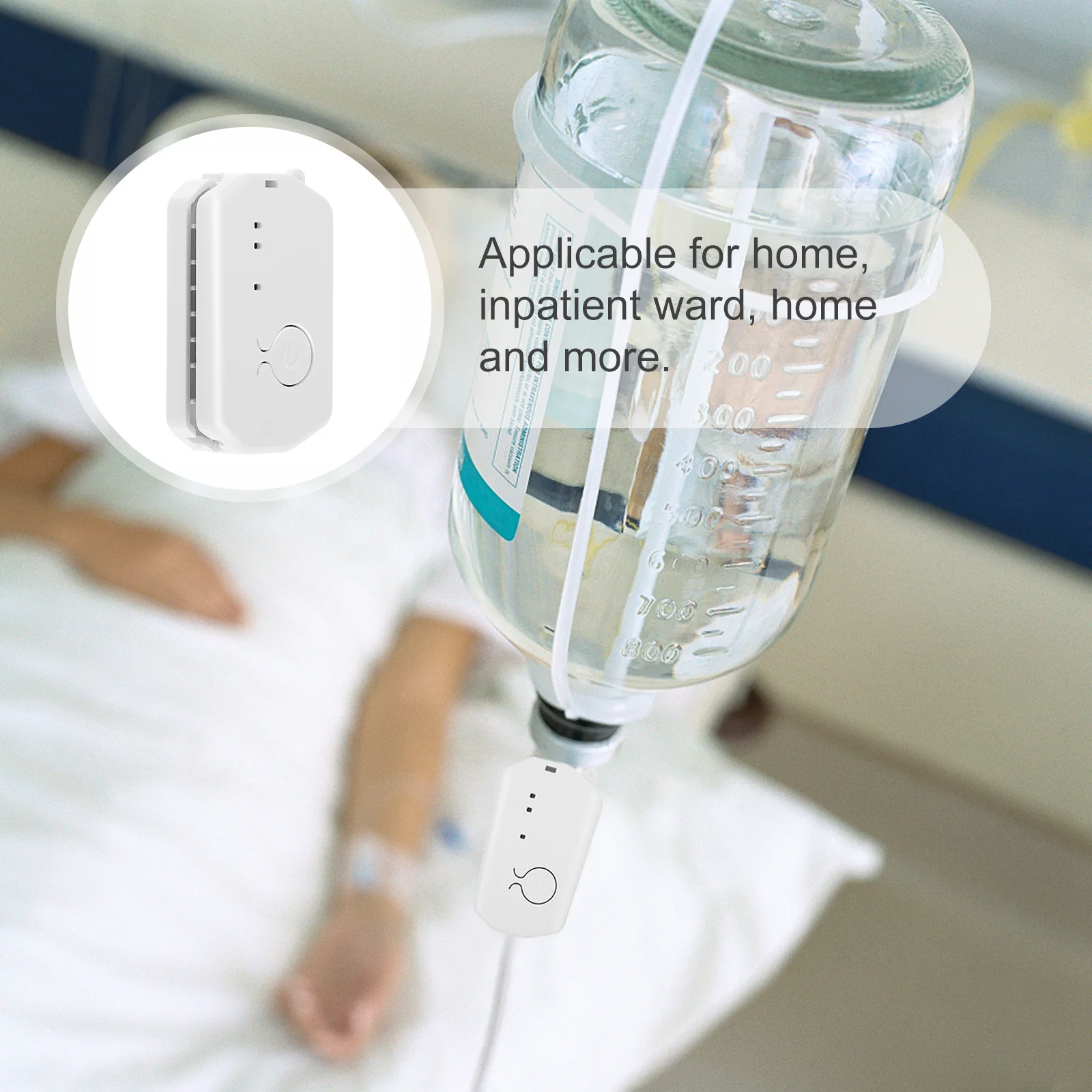 1 Set Portable Infusion Reminder White Abs Drip Bottle Alarming Device For Home Hospital Use Charging Transfusion Tool Safe 
1 Set Portable Infusion Reminder White Abs Drip Bottle Alarming Device For Home Hospital Use Charging Transfusion Tool Safe