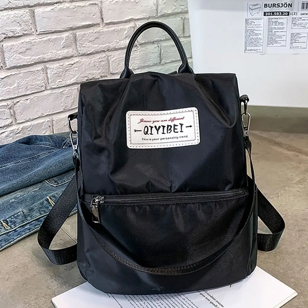 High Capacity Waterproof Oxford Backpack Solid Color Anti-theft Travel Daypack Lightweight Versatile Casual Rucksack For Women
High Capacity Waterproof Oxford Backpack Solid Color Anti-theft Travel Daypack Lightweight Versatile Casual Rucksack For Women