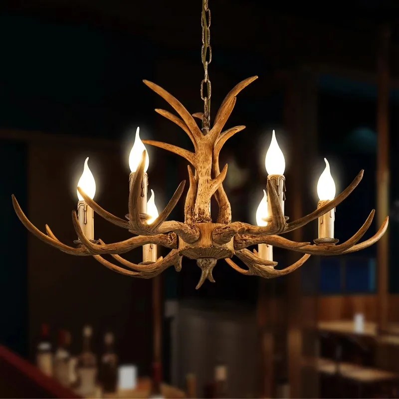 【Best Choice】Vintage Antler Chandelier Light, Resin Deer Lamp, Ceiling Mount Hanging Pendant Lamp for Nature Vibe (6 Lights, Br
【Best Choice】Vintage Antler Chandelier Light, Resin Deer Lamp, Ceiling Mount Hanging Pendant Lamp for Nature Vibe (6 Lights, Br