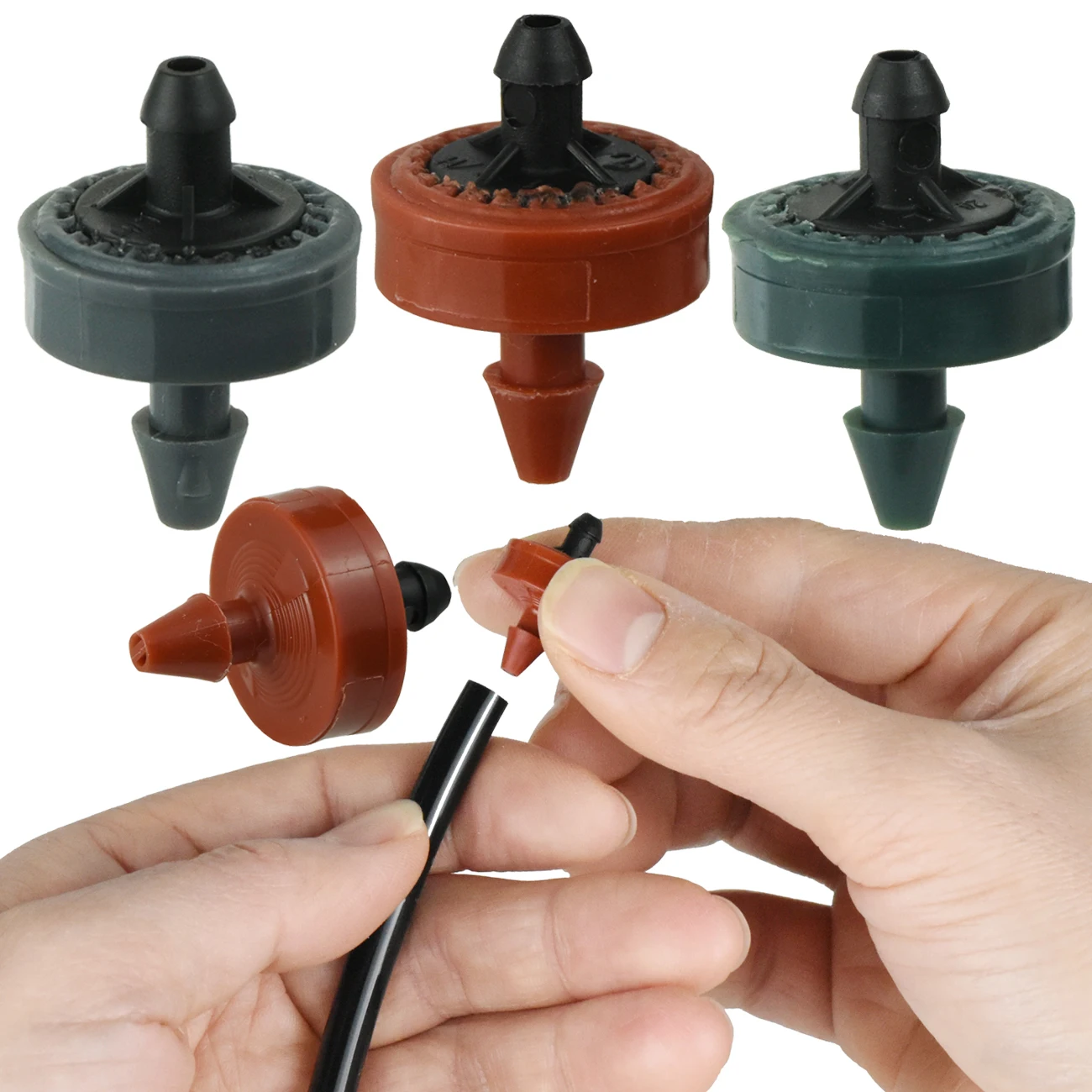 KESLA 20-200pcs 2L 4L 8L Garden Pressure Automatic Steady Flow Dripper Drip Irrigation Water Saving Emitters Nozzles Greenhouse
KESLA 20-200pcs 2L 4L 8L Garden Pressure Automatic Steady Flow Dripper Drip Irrigation Water Saving Emitters Nozzles Greenhouse