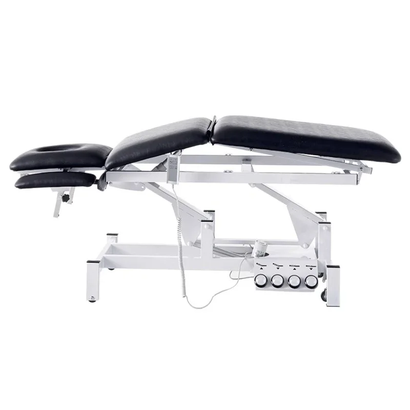 Electric Chiropractic Bed American Chiropractic Bone Rehabilitation Treatment Lifting Tattoo Massage Technique Diagnosis Special 
Electric Chiropractic Bed American Chiropractic Bone Rehabilitation Treatment Lifting Tattoo Massage Technique Diagnosis Special