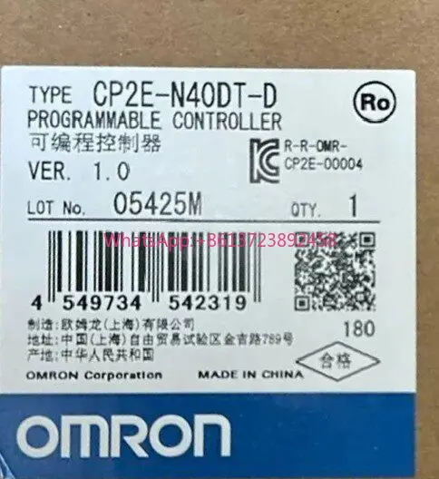 Omron CP2E-N40DT-D is brand new and original in stock.
Omron CP2E-N40DT-D is brand new and original in stock.
