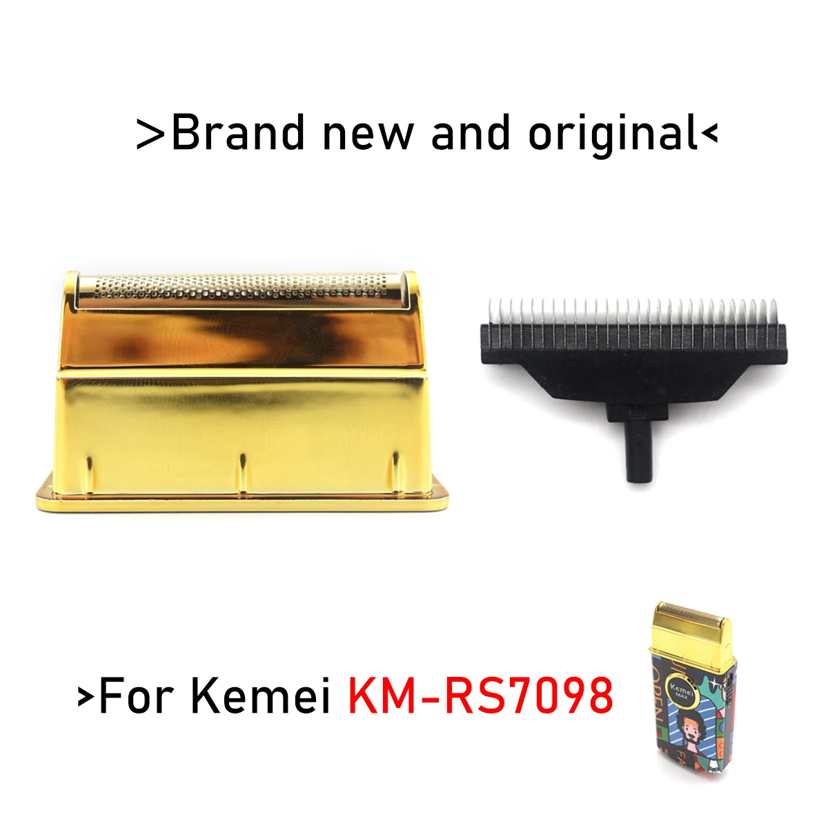 For Kemei KM-RS7098 Replacement Blade set Hair Clipper Blade Barber Cutter Head For Electric Hair Trimmer Cutting Replacement
For Kemei KM-RS7098 Replacement Blade set Hair Clipper Blade Barber Cutter Head For Electric Hair Trimmer Cutting Replacement