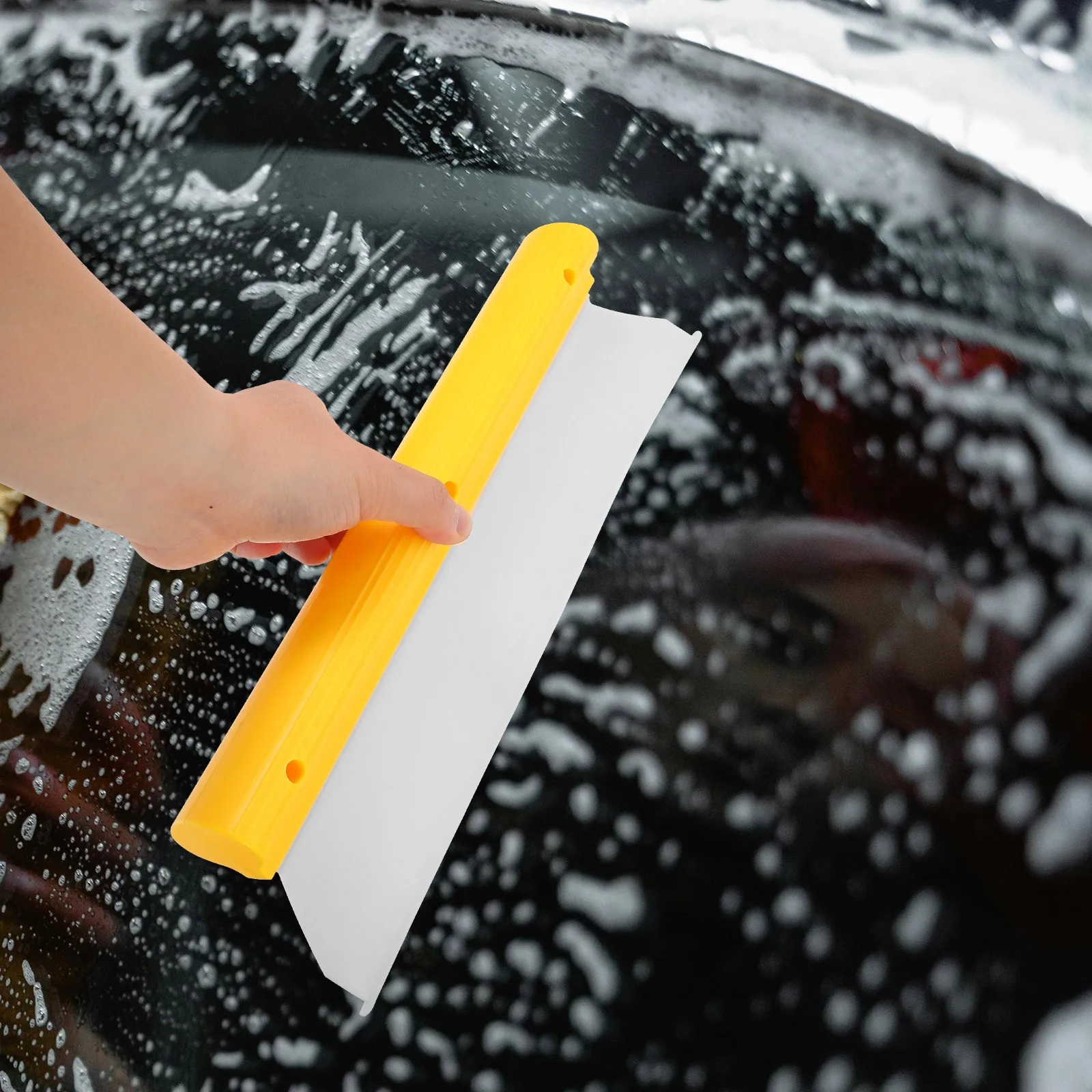 14 Inch Silicone Car Water Scraper Windshield Squeegee for Mirror Window Cleaner Tool Car Cleaning Tools Lightweight Anti
14 Inch Silicone Car Water Scraper Windshield Squeegee for Mirror Window Cleaner Tool Car Cleaning Tools Lightweight Anti
