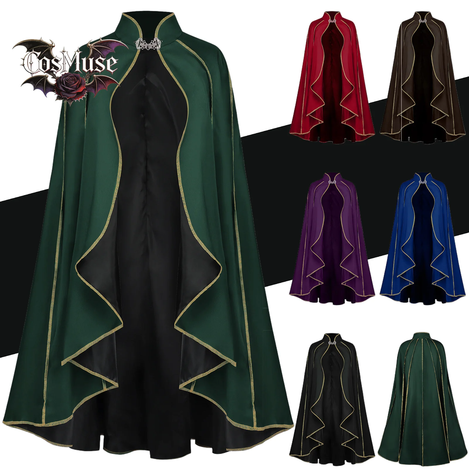 Medieval Long Trench Devil Witcher Death Cloak Robe Halloween 2026
Medieval Long Trench Devil Witcher Death Cloak Robe Halloween 2026