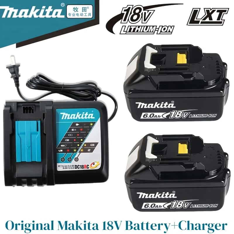 original makita batterymakita 18v Tools Lithium Battery 6.0Ah for makita 18V DTW700 DGA404 DDF487 DTD173 HR140D DJV182 
original makita batterymakita 18v Tools Lithium Battery 6.0Ah for makita 18V DTW700 DGA404 DDF487 DTD173 HR140D DJV182
