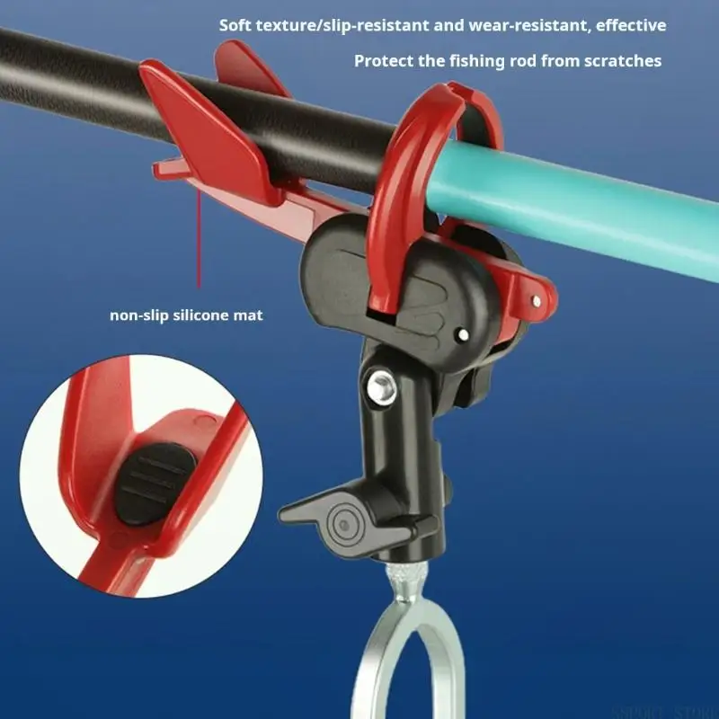U2JB Automatic Locking Fishing Rod Mount Multiple Position Fishing Poles Stand
U2JB Automatic Locking Fishing Rod Mount Multiple Position Fishing Poles Stand