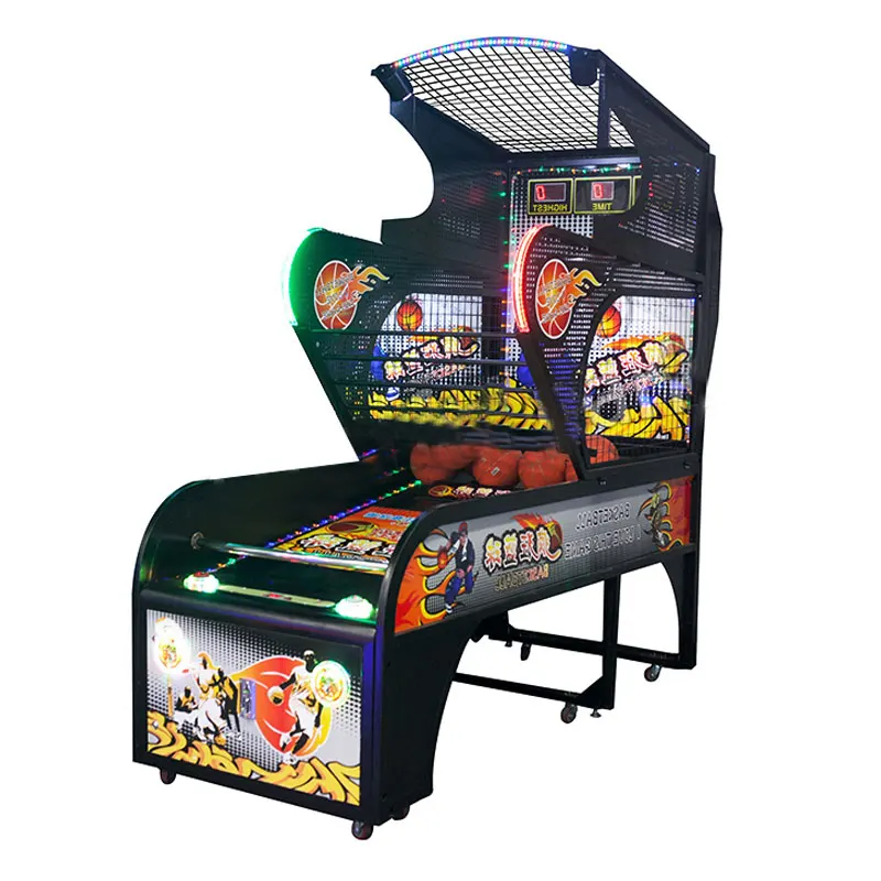 Игровой автомат для баскетбола Colorfulpark, складные монетные игры, баскетбол
Игровой автомат для баскетбола Colorfulpark, складные монетные игры, баскетбол
