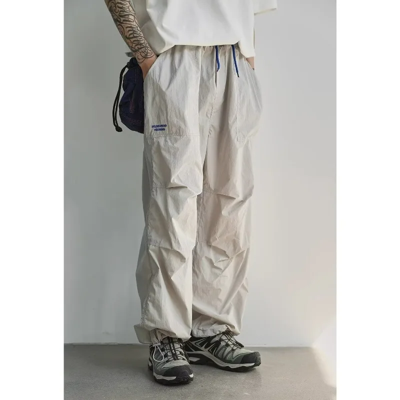 2026 Summer New Men's Outdoor Sports Speed Drying Cargo Pants Korean Fashion Harajuku Casual Baggy Pants Joggers Sweatpants
2026 Summer New Men's Outdoor Sports Speed Drying Cargo Pants Korean Fashion Harajuku Casual Baggy Pants Joggers Sweatpants