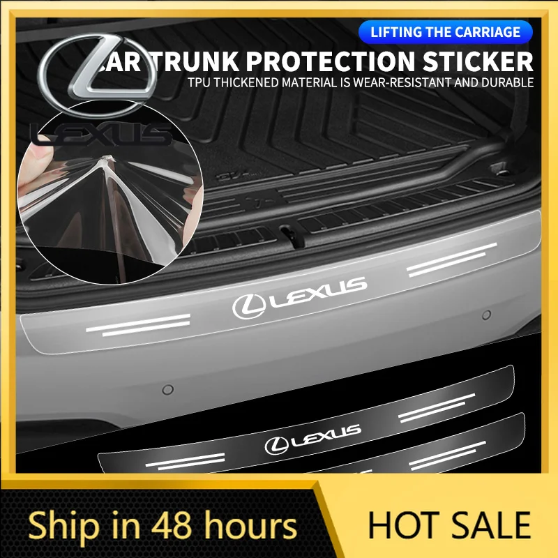 Car Sticker Transparent Car Rear Trunk Bumper Guard Stickers For Lexus F-SPORT ES RX NX LS UX LM LX GX LC RZ IS CT GS RC HS SC A
Car Sticker Transparent Car Rear Trunk Bumper Guard Stickers For Lexus F-SPORT ES RX NX LS UX LM LX GX LC RZ IS CT GS RC HS SC A