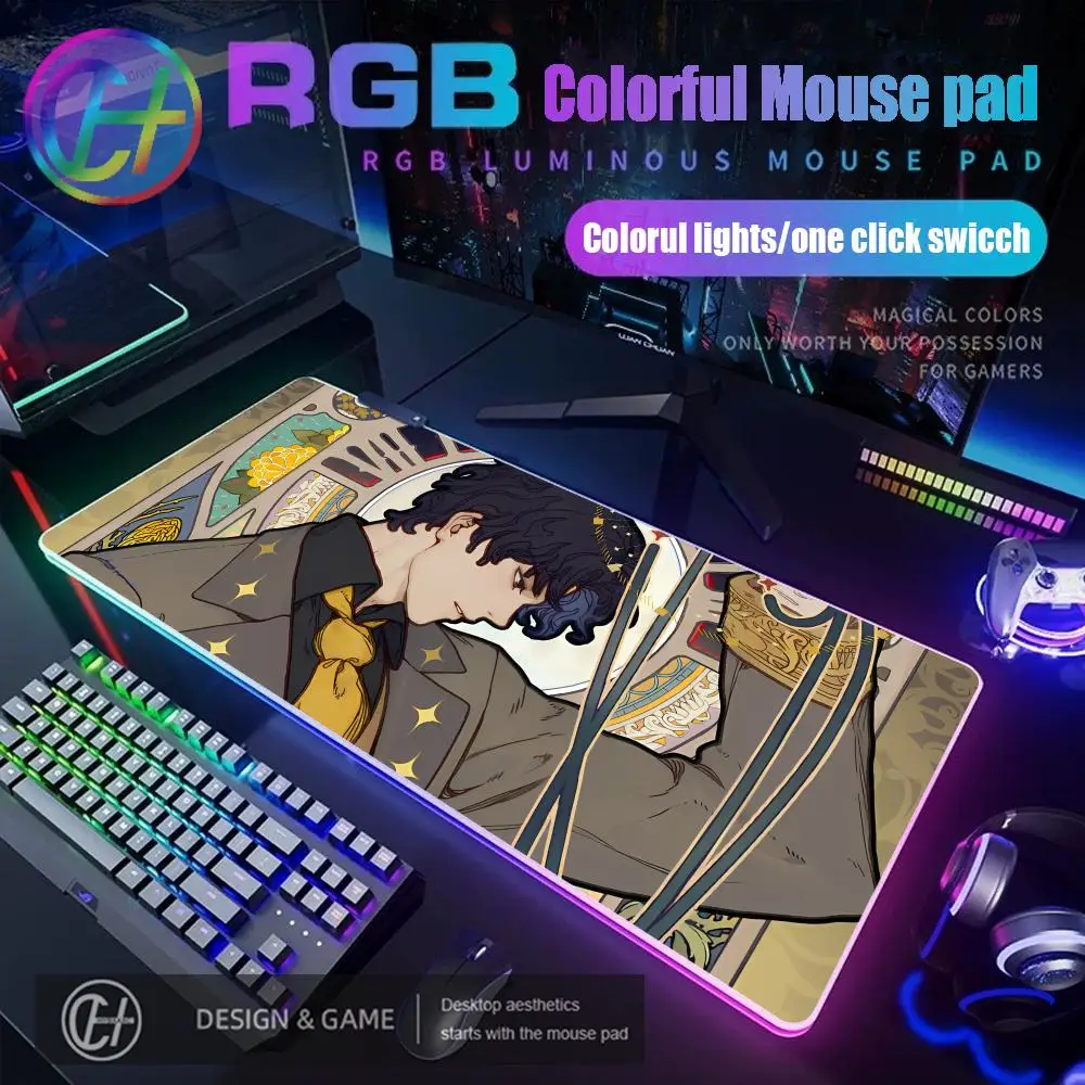 Коврик для игровой мыши Lord of the Mysteries RGB Коврик для игровой мыши Настольный коврик HD Gamer Большой светодиодный светильник XXL Коврики для мыши ПК Компьютерный ковер
Коврик для игровой мыши Lord of the Mysteries RGB Коврик для игровой мыши Настольный коврик HD Gamer Большой светодиодный светильник XXL Коврики для мыши ПК Компьютерный ковер