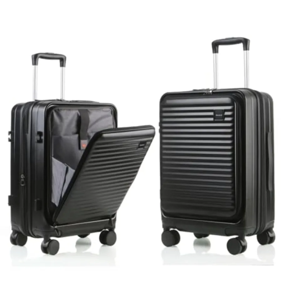 Carry On Luggage Airline Approved, 20 Inch Expandable PC Hardside Lightweight Suitcases with Spinner Wheels and TSA Lock
Carry On Luggage Airline Approved, 20 Inch Expandable PC Hardside Lightweight Suitcases with Spinner Wheels and TSA Lock