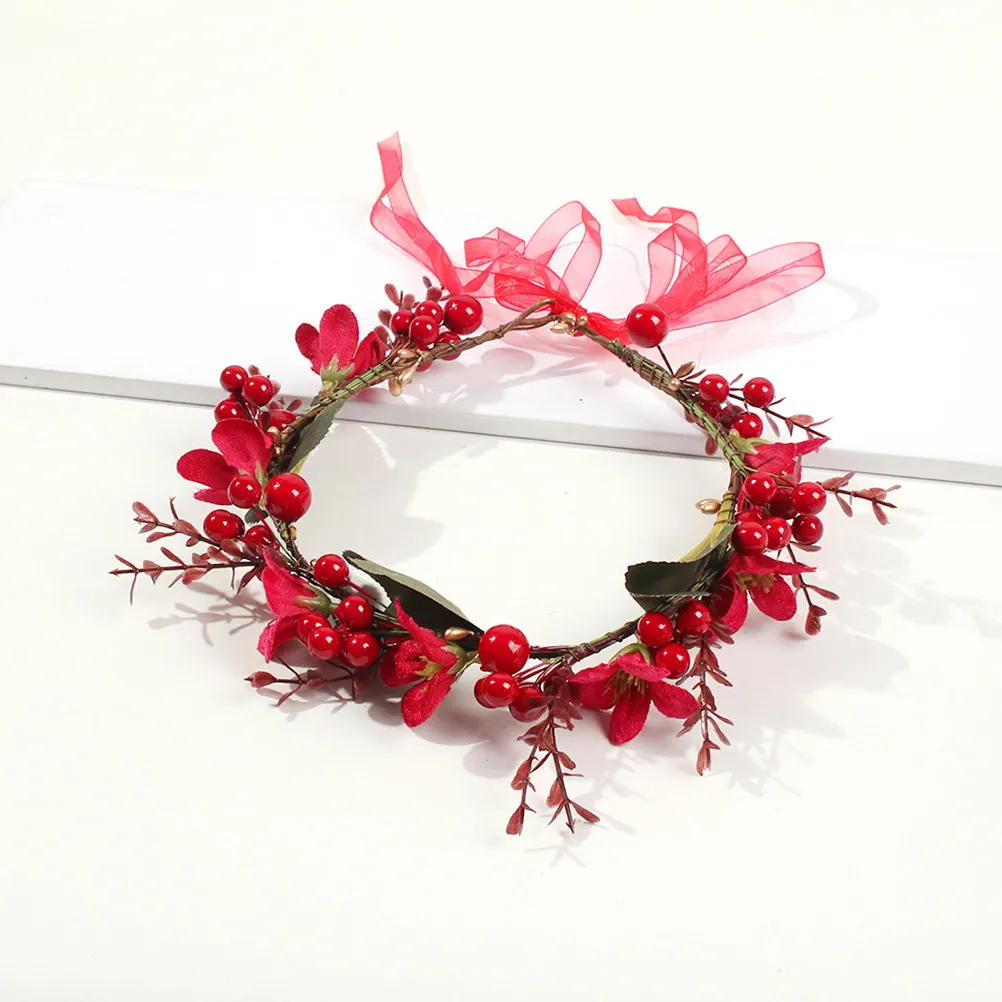 1Pcs Simulation Plant Decoration Flower Headband Comfortable Bridal Party Hair Hoop Photo Prop Headdress for Wedding Carnival
1Pcs Simulation Plant Decoration Flower Headband Comfortable Bridal Party Hair Hoop Photo Prop Headdress for Wedding Carnival