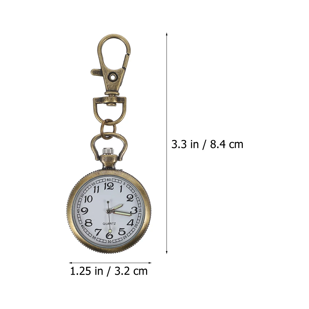 Zinc Alloy Nurse Watch Durable Chest Hanging Watches Portable Kids Pocket Buckle Keychain Big Numbers Safe Lightweight Elderly
Zinc Alloy Nurse Watch Durable Chest Hanging Watches Portable Kids Pocket Buckle Keychain Big Numbers Safe Lightweight Elderly