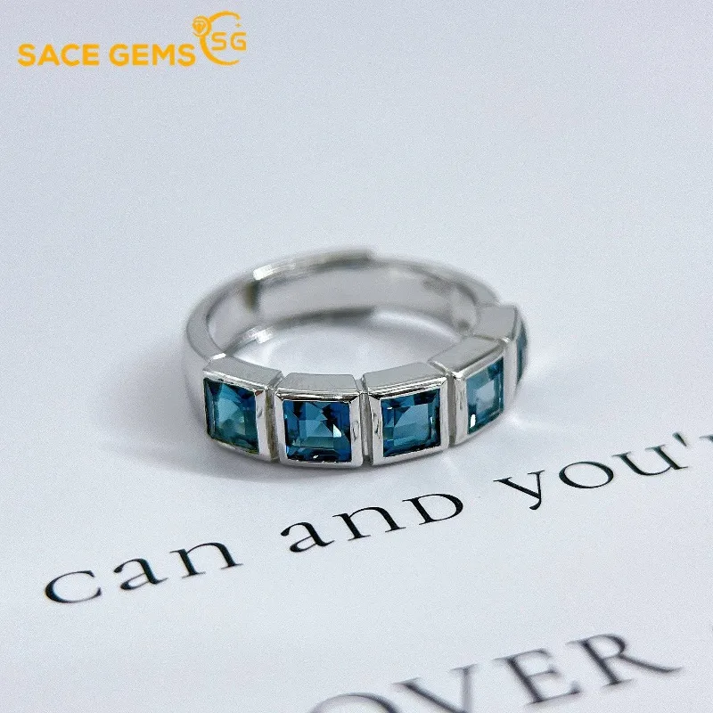 Роскошные кольца SACE GEMS из стерлингового серебра 925 пробы 4*4 мм с натуральным лондонским синим топазом для женщин, ювелирные изделия для свадьбы и помолвки
Роскошные кольца SACE GEMS из стерлингового серебра 925 пробы 4*4 мм с натуральным лондонским синим топазом для женщин, ювелирные изделия для свадьбы и помолвки