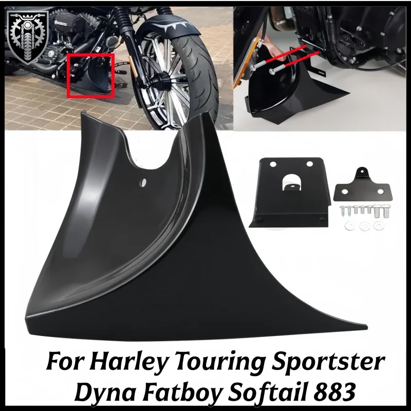 For Harley Touring Sportster Dyna Fatboy Softail883 Motorcycle Chin Fairing Mudguard Lower Front Air Dam Spoiler Cover Protector
For Harley Touring Sportster Dyna Fatboy Softail883 Motorcycle Chin Fairing Mudguard Lower Front Air Dam Spoiler Cover Protector