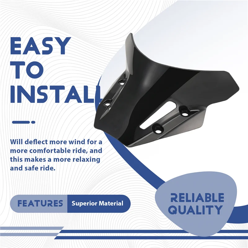 Classic-For YAMAHA MT09 FZ09 MT-09 FZ-09 2021-2022 Motorcycle Windscreen Windshield Deflector Cover Wind Screen
Classic-For YAMAHA MT09 FZ09 MT-09 FZ-09 2021-2022 Motorcycle Windscreen Windshield Deflector Cover Wind Screen
