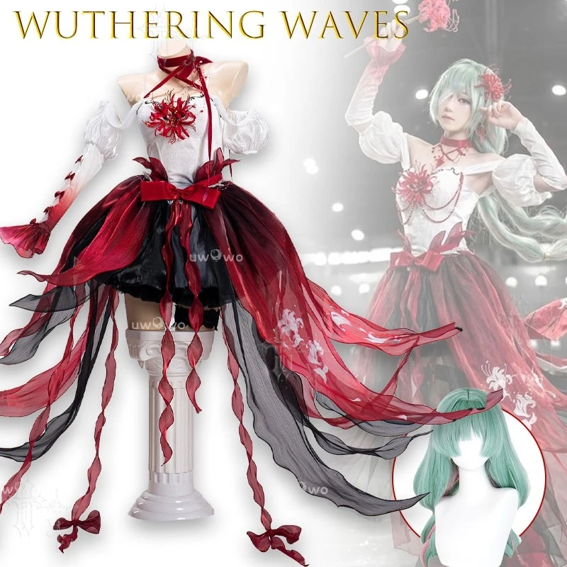Phrolova Cosplay Wuthering Waves Game New Skin Costume Little White Dress Off-shoulder Sleeveless Goth Lolita Christmas gothic
Phrolova Cosplay Wuthering Waves Game New Skin Costume Little White Dress Off-shoulder Sleeveless Goth Lolita Christmas gothic