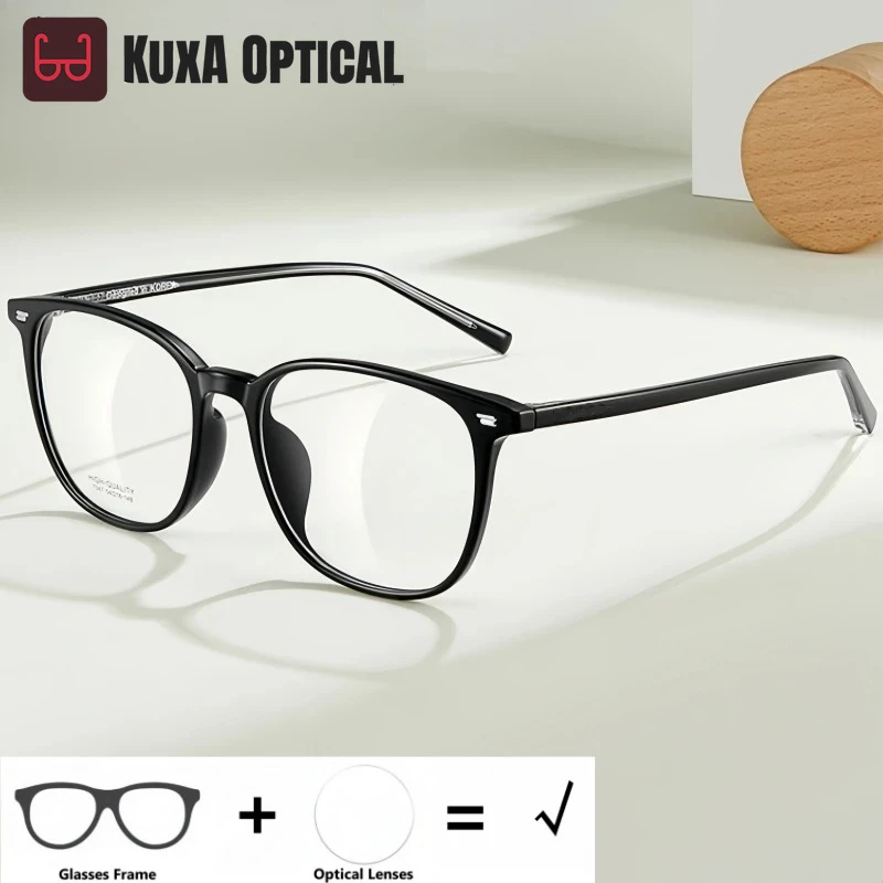 KUXA Retro Oval Myopia Hyperopia Progressive Multifocal Optical Prescription Glasses Men and Women Fashion Recipe Eyeglass
KUXA Retro Oval Myopia Hyperopia Progressive Multifocal Optical Prescription Glasses Men and Women Fashion Recipe Eyeglass