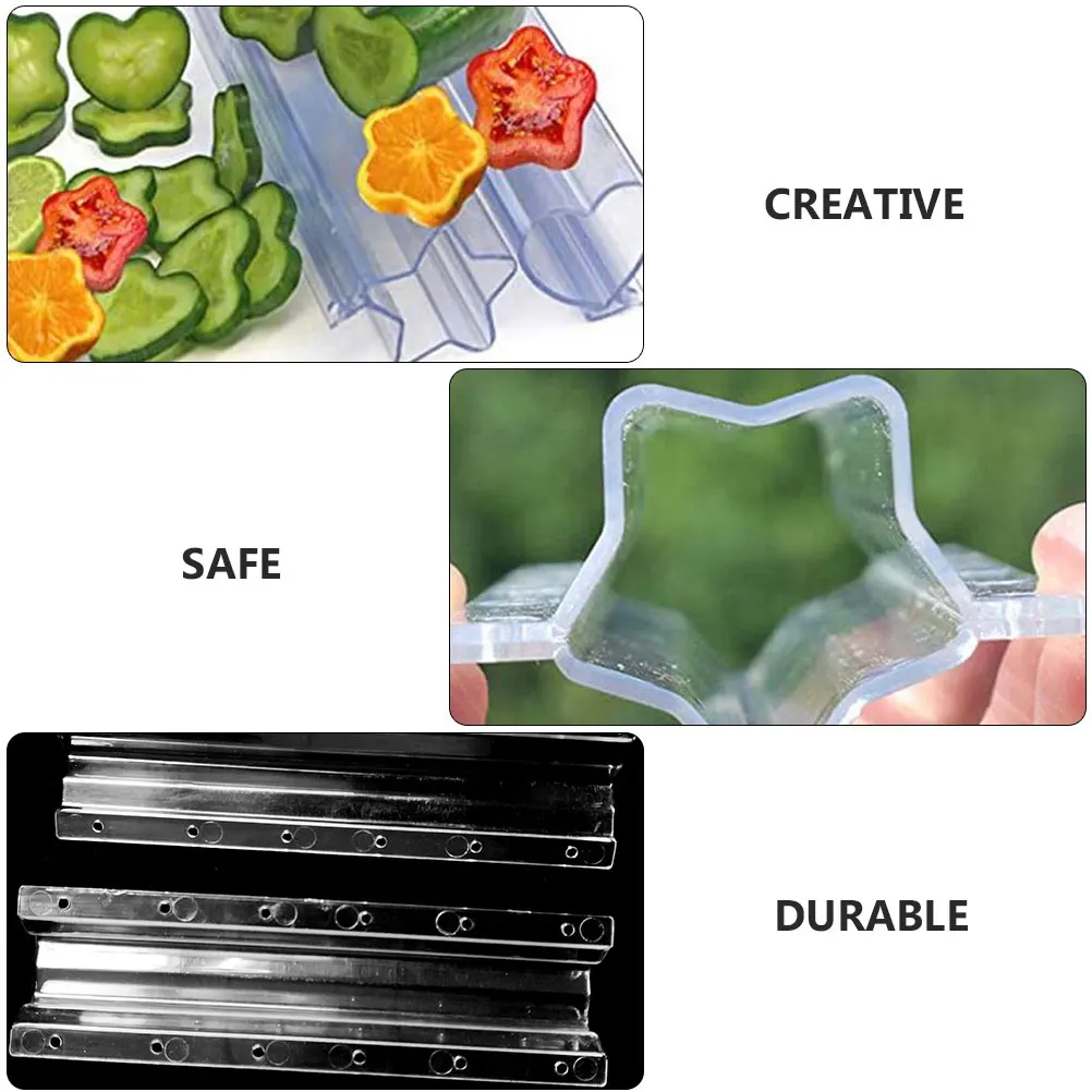 3pcs Heart Shape Vegetable Mold Cucumber Growing Shaper Pc Material High Temperature Resistant Compact Lightweight Garden Tool
3pcs Heart Shape Vegetable Mold Cucumber Growing Shaper Pc Material High Temperature Resistant Compact Lightweight Garden Tool