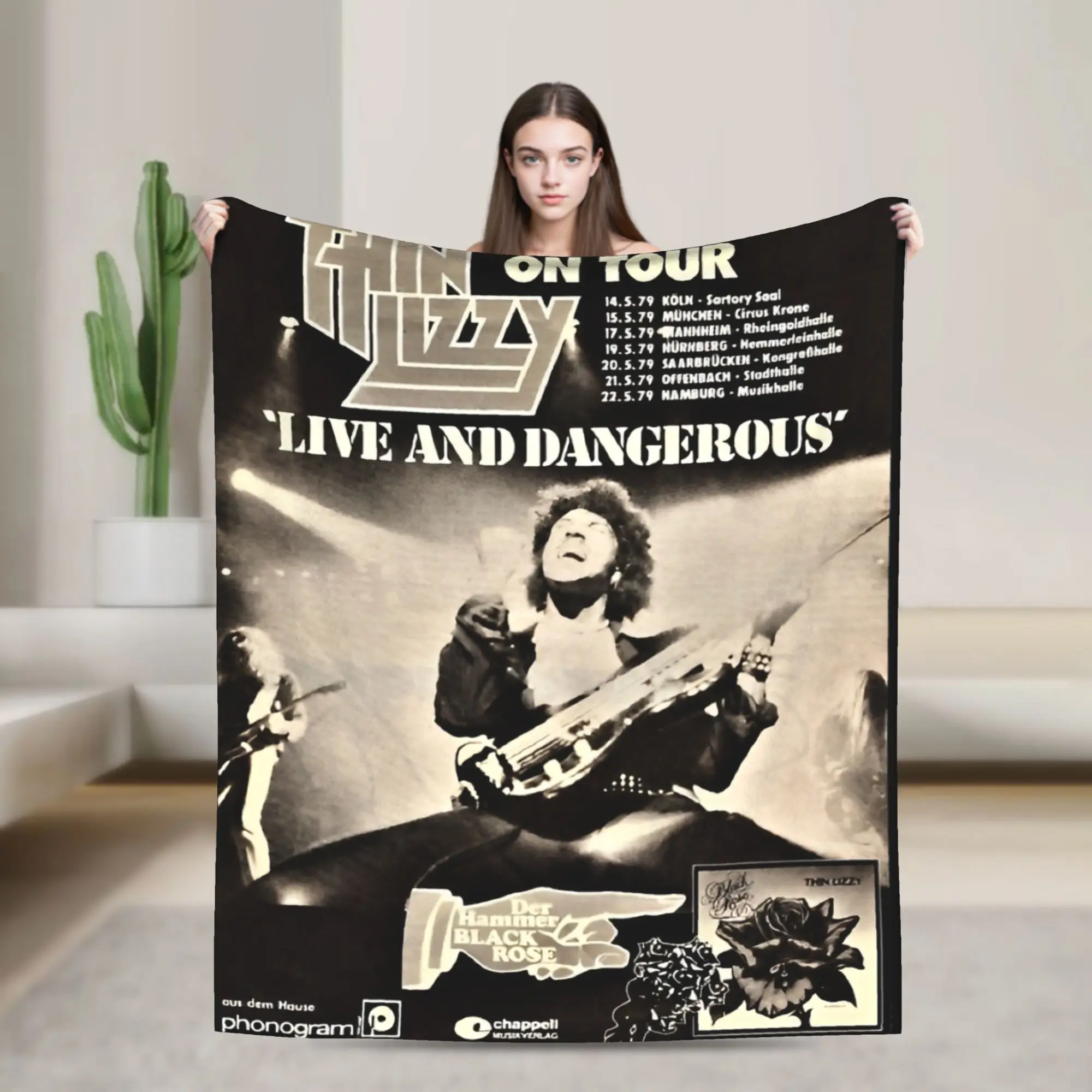Thin Lizzy Rock Band Logo Blanket Multi-size Soft Fuzzy Plush Throw Blankets for Sofa Couch and Bed
Thin Lizzy Rock Band Logo Blanket Multi-size Soft Fuzzy Plush Throw Blankets for Sofa Couch and Bed