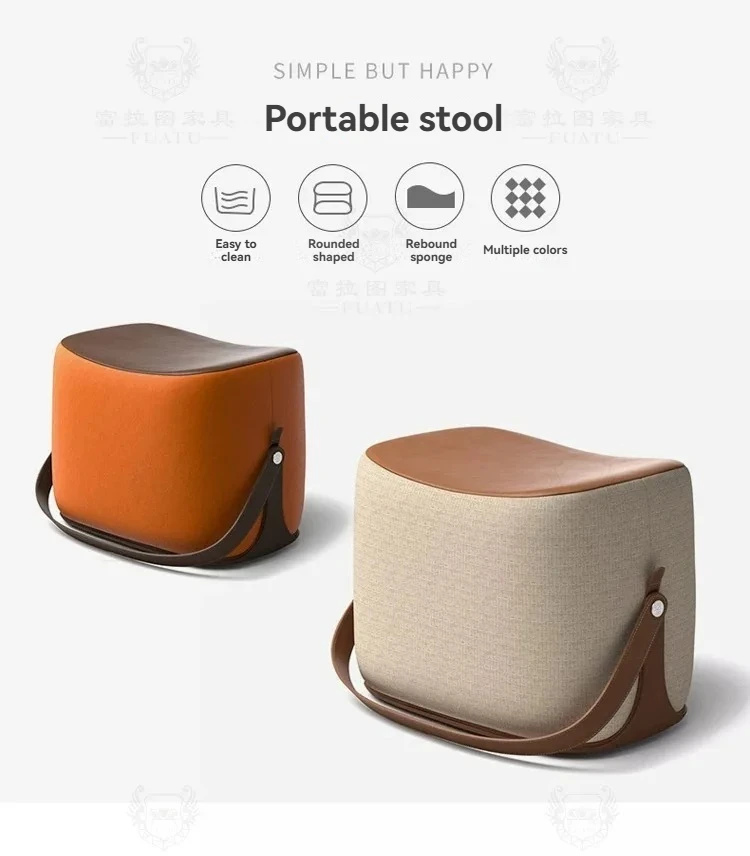 Nordic Living Room Minimalist Stool Simple Modern Home Door Clothing Store Footstool Coffee Table Low Saddle
Nordic Living Room Minimalist Stool Simple Modern Home Door Clothing Store Footstool Coffee Table Low Saddle