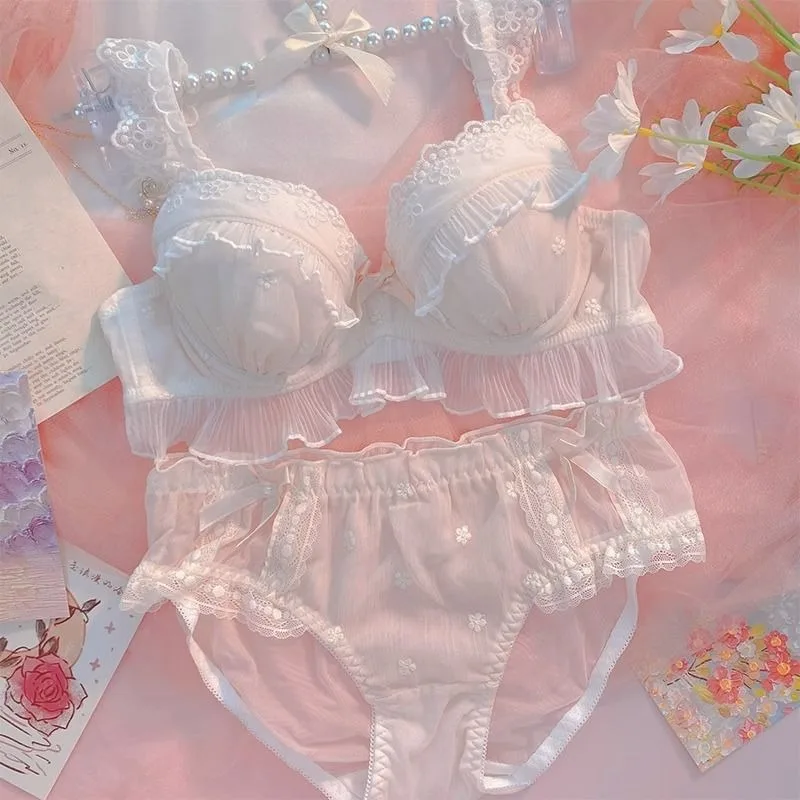 Сексуальный комплект нижнего белья, женский милый кружевной аниме-бикини, милый наряд горничной, бюстгальтер, трусики, косплей, японское нижнее белье Лолиты
Сексуальный комплект нижнего белья, женский милый кружевной аниме-бикини, милый наряд горничной, бюстгальтер, трусики, косплей, японское нижнее белье Лолиты