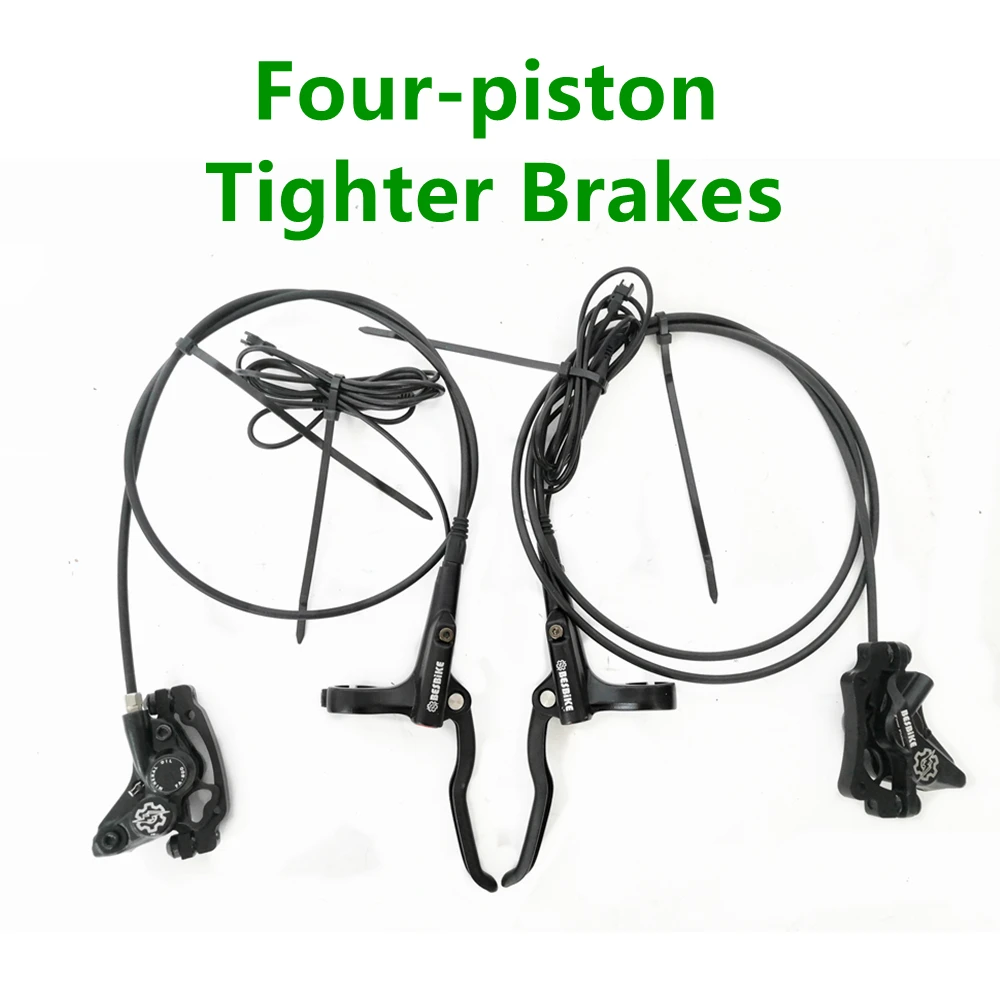 Electric Bicycle Hydrualic Disc Brake Four-piston Oil Brake Aluminum Alloy Electric Power Control Shifter Fit Bafang BBS
Electric Bicycle Hydrualic Disc Brake Four-piston Oil Brake Aluminum Alloy Electric Power Control Shifter Fit Bafang BBS
